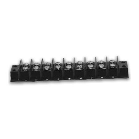 CONNECTIVITY SOLUTIONS Barrier Strip Terminal Block, 30A, 2 Row(S), 1 Deck(S) 14-142